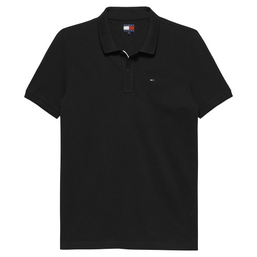 Tommy Hilfiger Ανδρική μπλούζα polo Flag Patch Slim Fit Polo Shirt